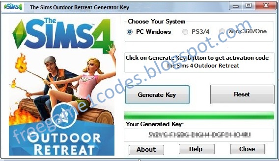 The sims 4 serial key no survey code